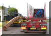 Arrival of  a log of best German boat skin larch