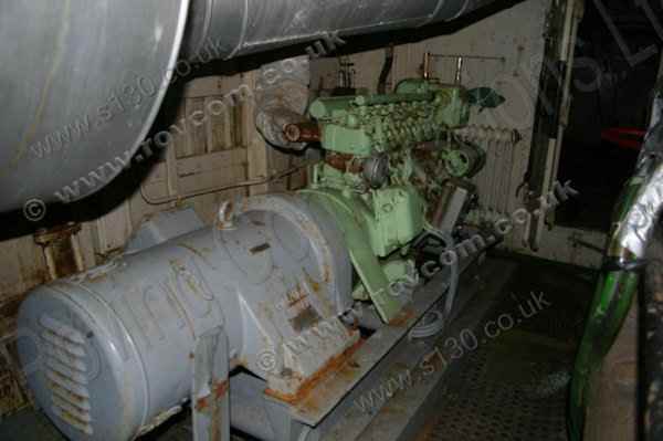 S130 No.1 engine room  MWM generator